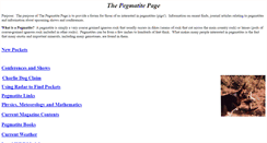 Desktop Screenshot of pegmatite.com